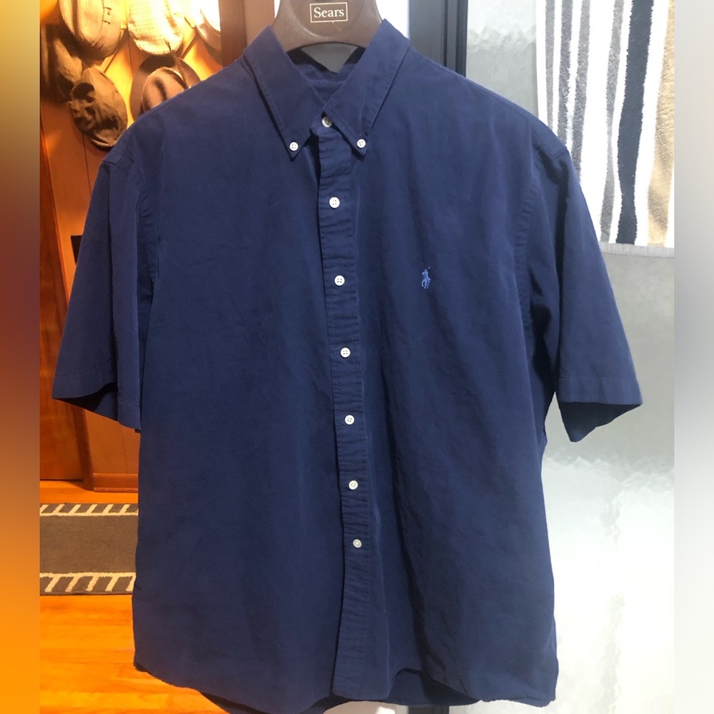Ralph Lauren button up short sleeve shirt